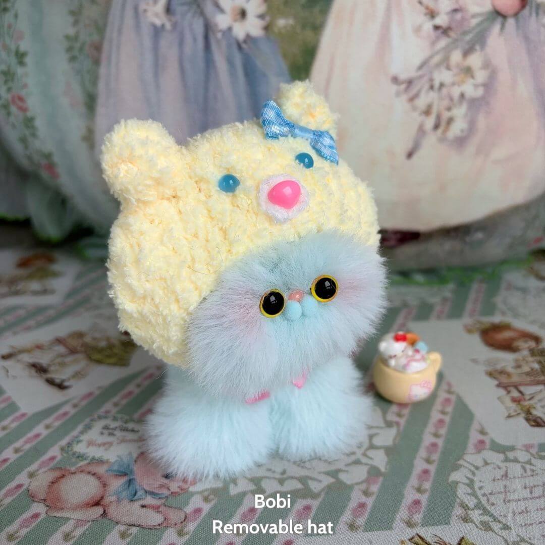 Fluffy Hoodie Kittens