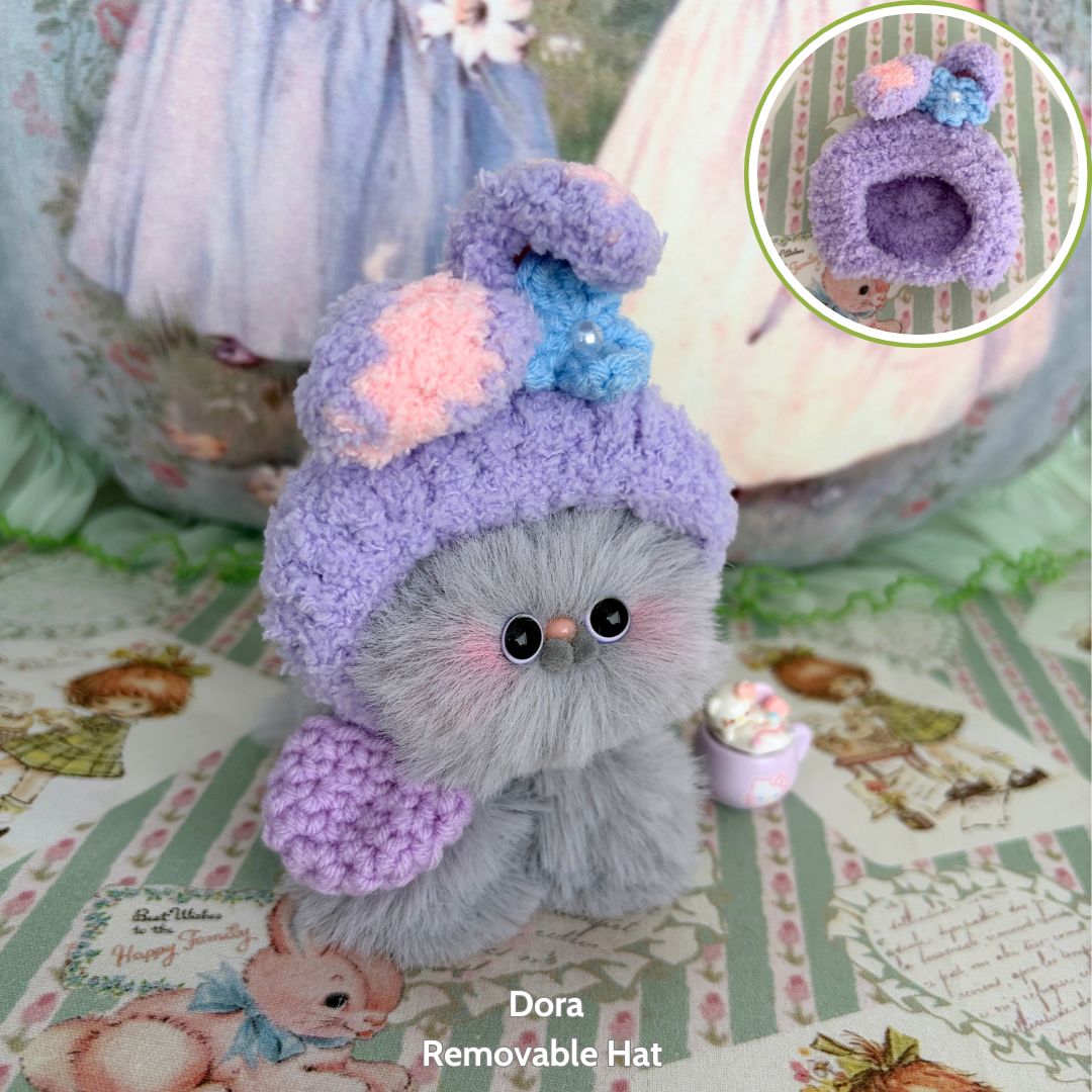 Fluffy Hoodie Kittens