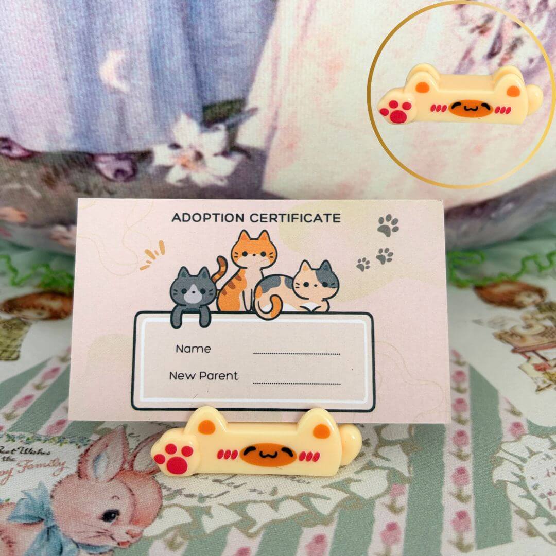 Kitty Card Holder