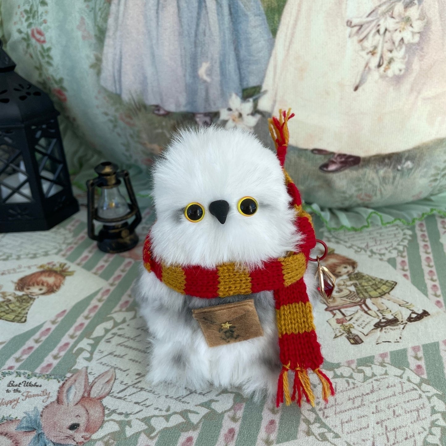 Handmade Fluffy Magic Owls