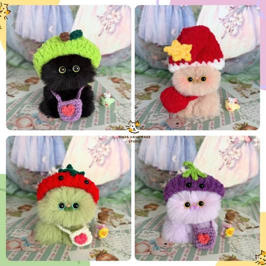 Fluffy Hoodie Kittens