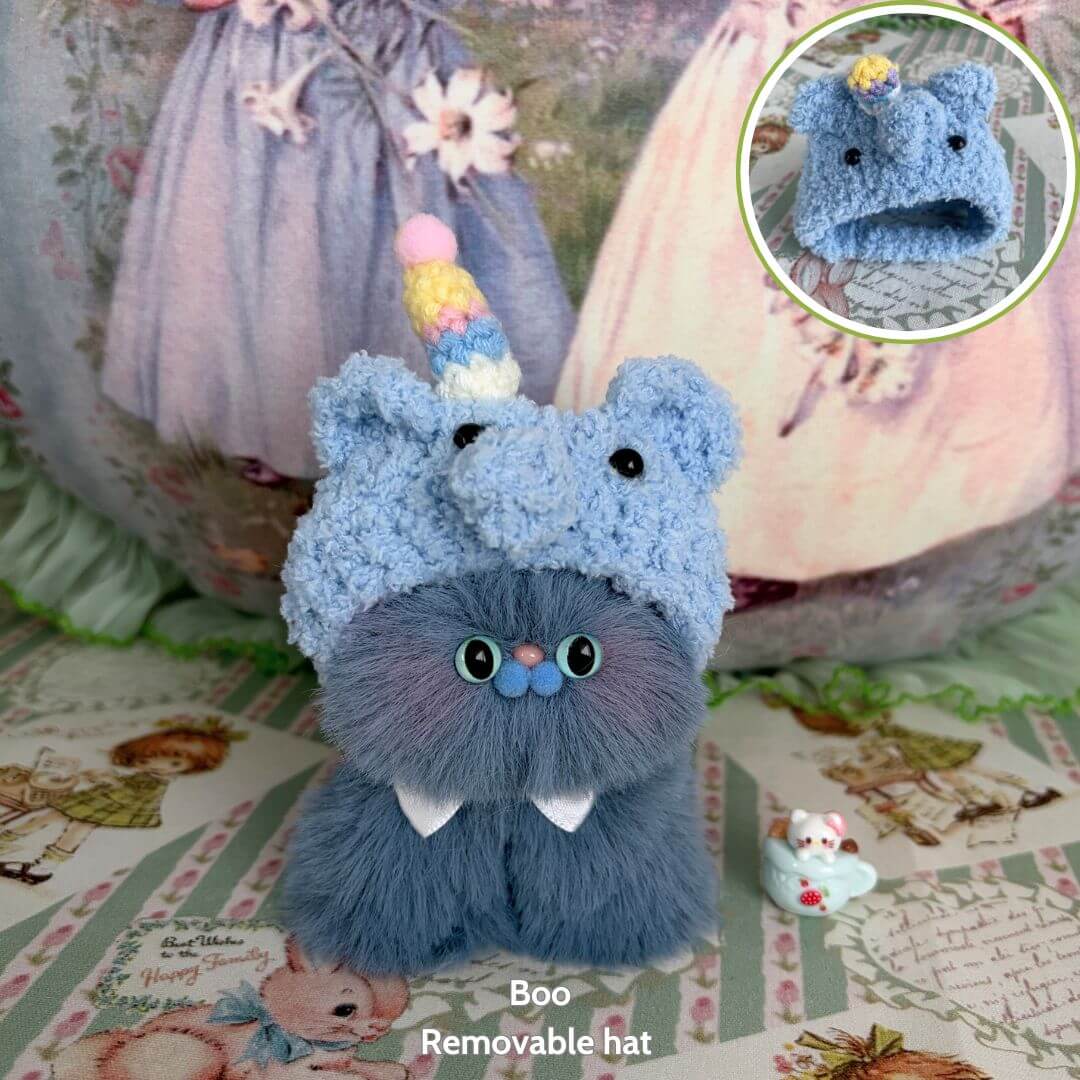 Fluffy Hoodie Kittens