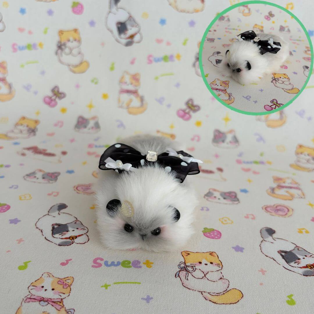 Lying Hamsters Figurines