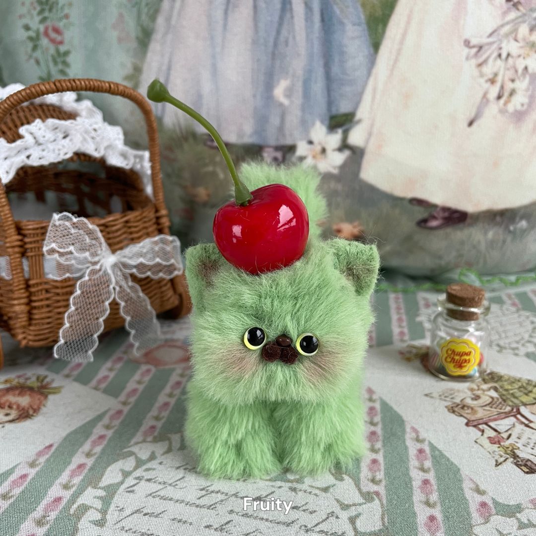 Handmade Fluffy Kitten - Fruity Collection