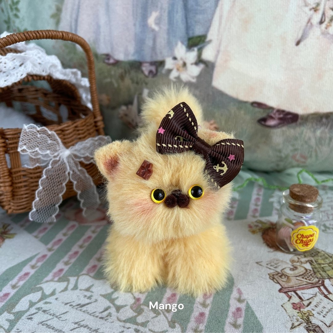 Handmade Fluffy Kitten - Fruity Collection