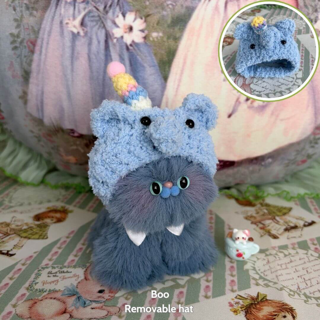 Fluffy Hoodie Kittens