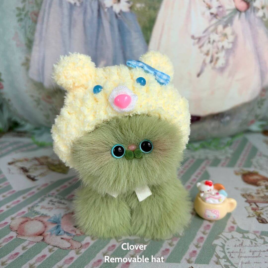 Fluffy Hoodie Kittens