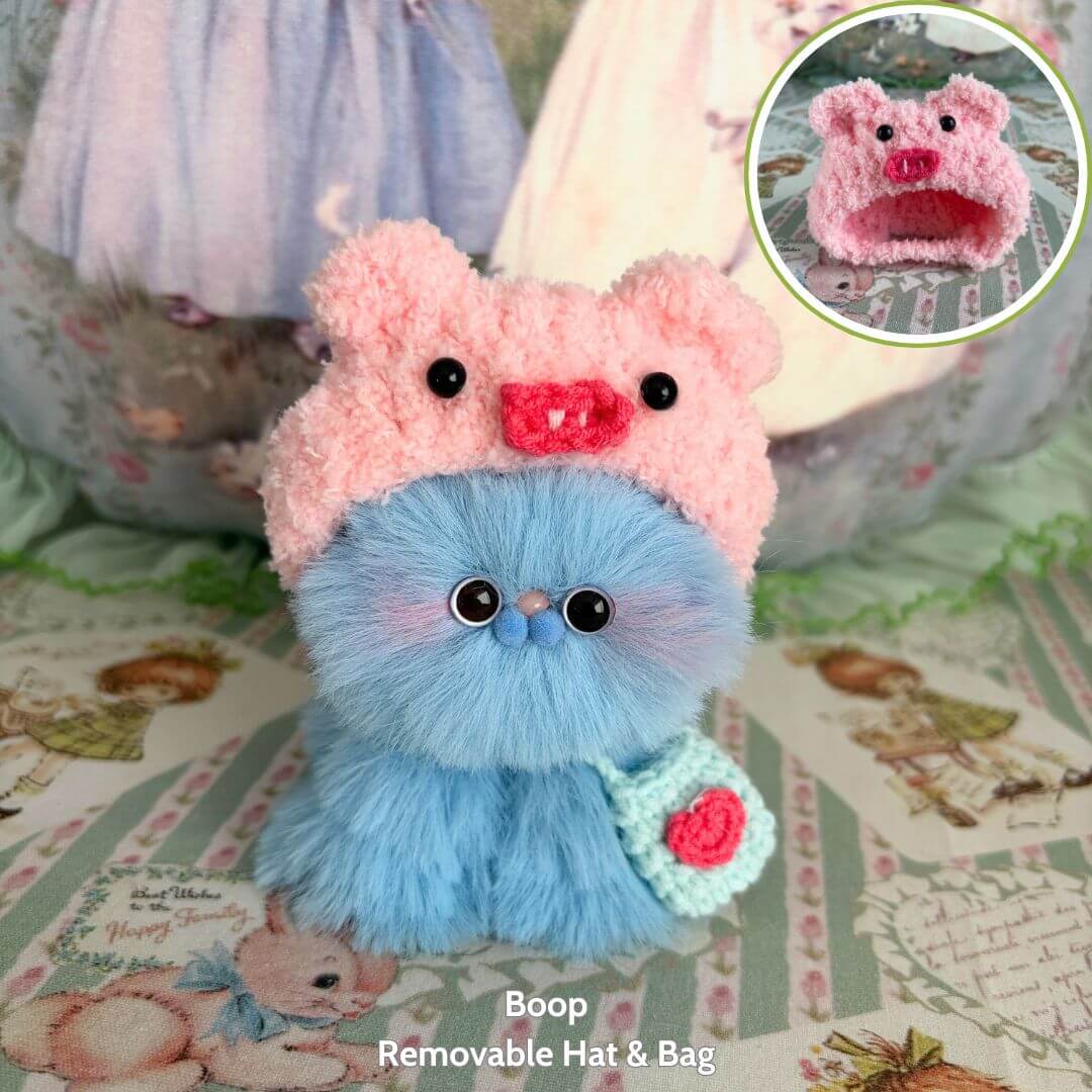 Fluffy Hoodie Kittens