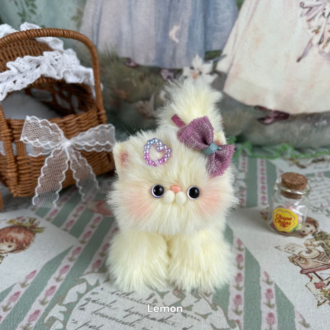 Handmade Fluffy Kitten - Fruity Collection