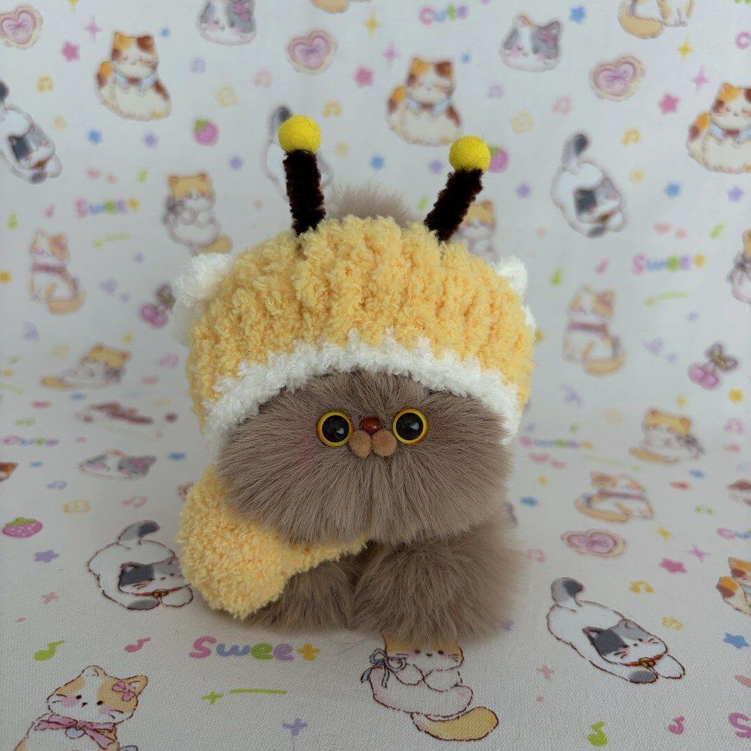 Fluffy Hoodie Kittens