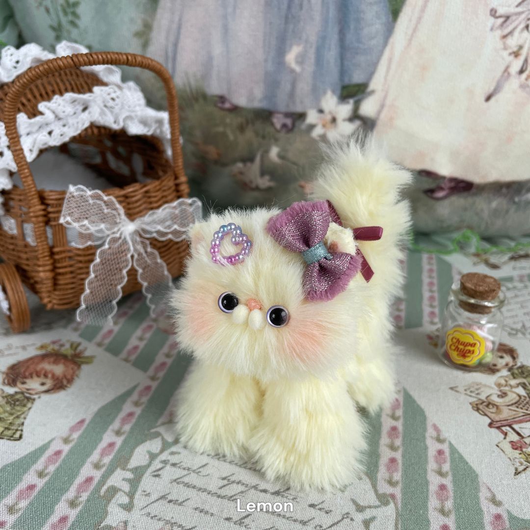 Handmade Fluffy Kitten - Fruity Collection