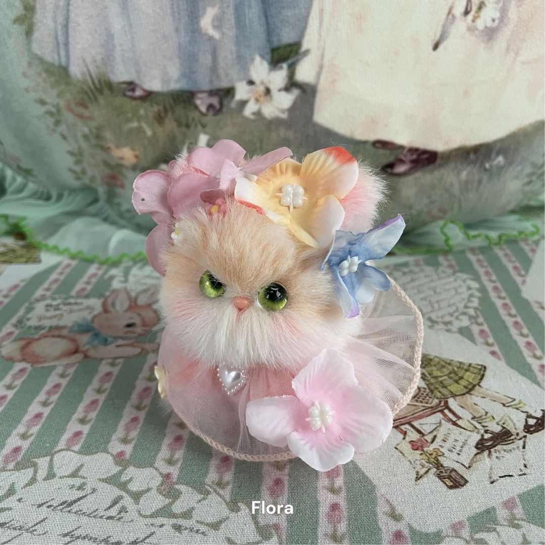 Handmade Fluffy Kitten - Fairy Paws Collection