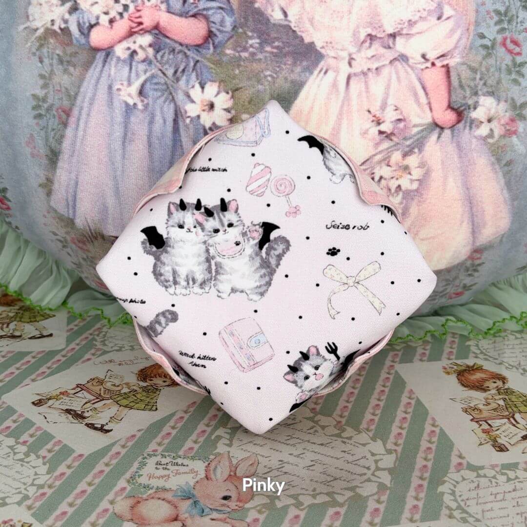Gingham Cat Catch-All Tray