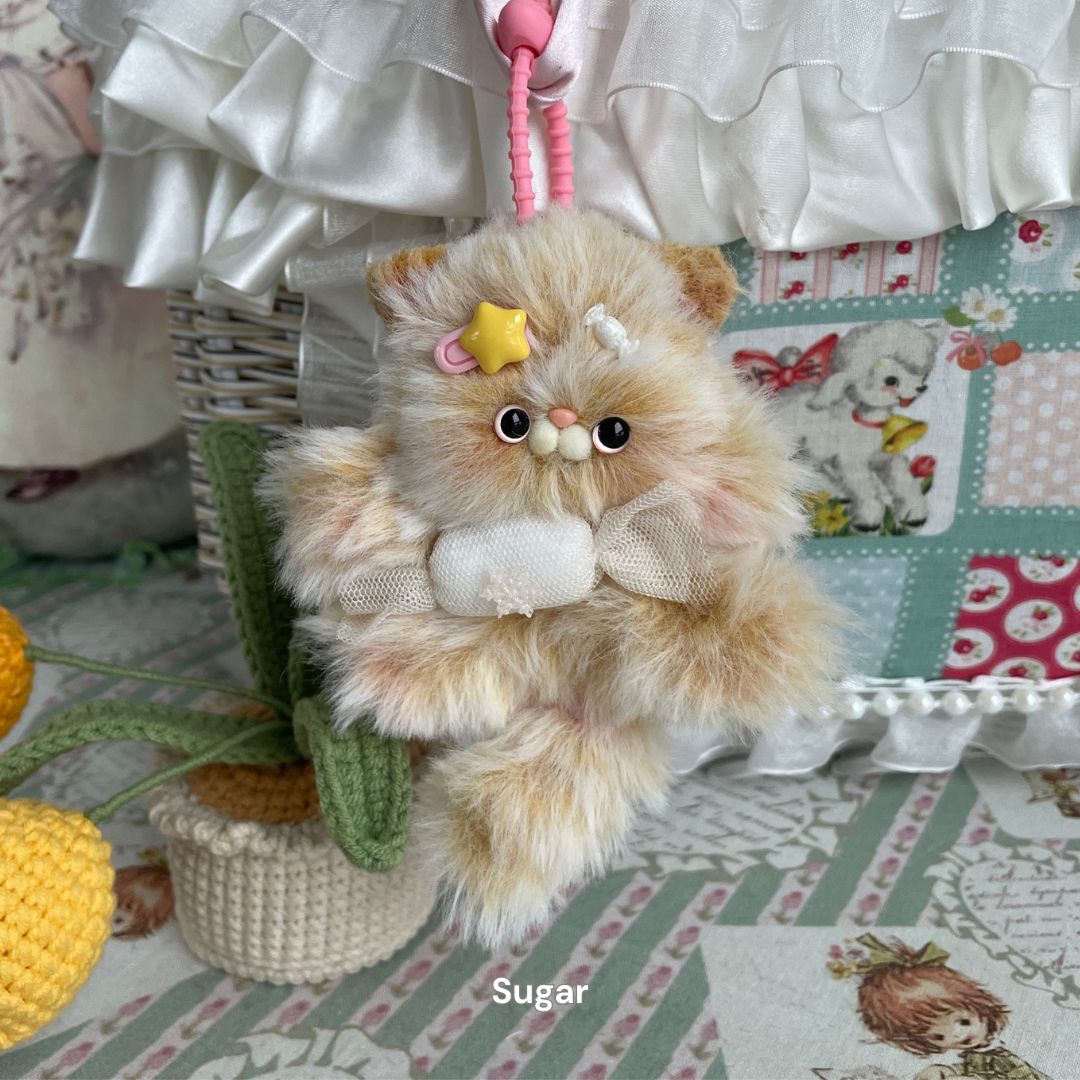 Handmade Fluffy Kitten - Adorable Pendants