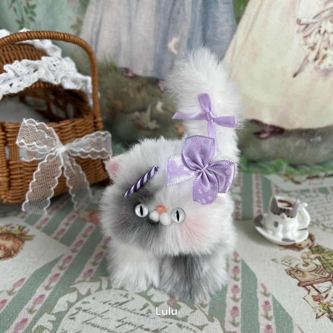 Handmade Fluffy Kitten - Adorable Collection