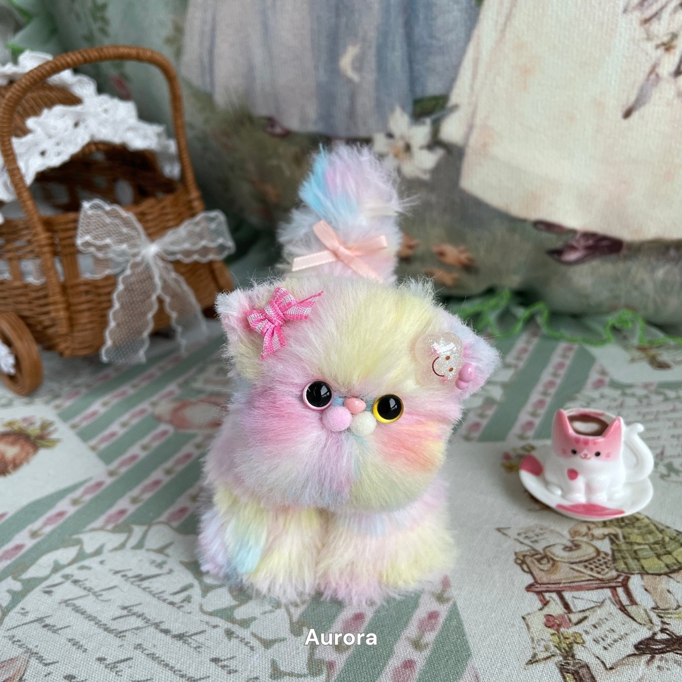 Handmade Fluffy Kitten - Adorable Collection