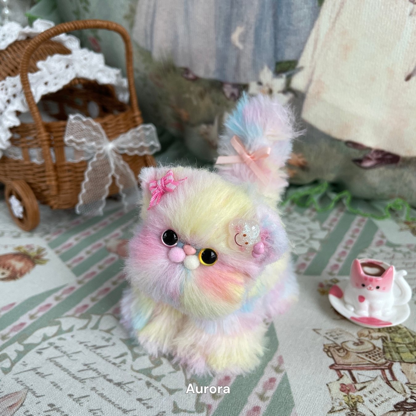 Handmade Fluffy Kitten - Adorable Collection