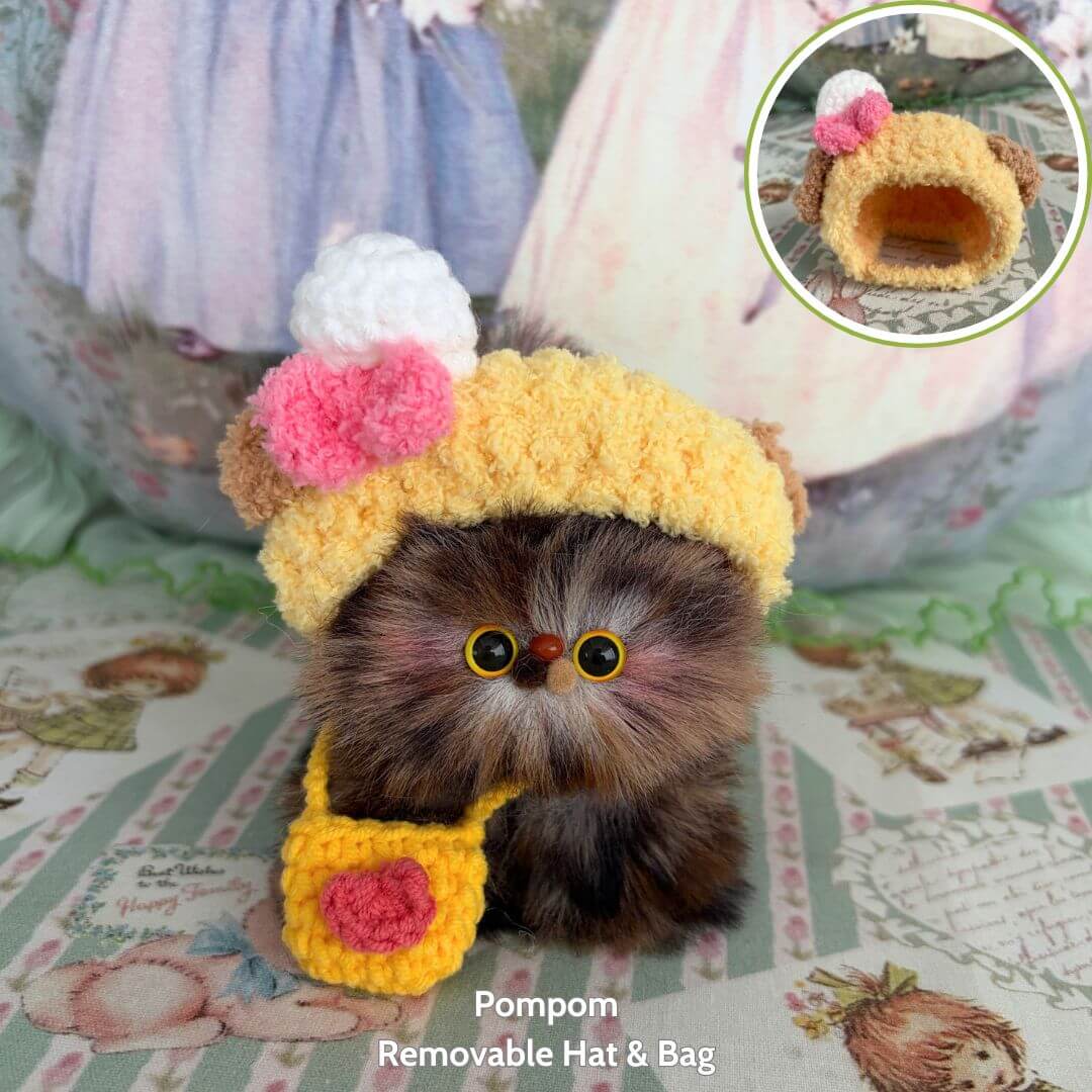 Fluffy Hoodie Kittens