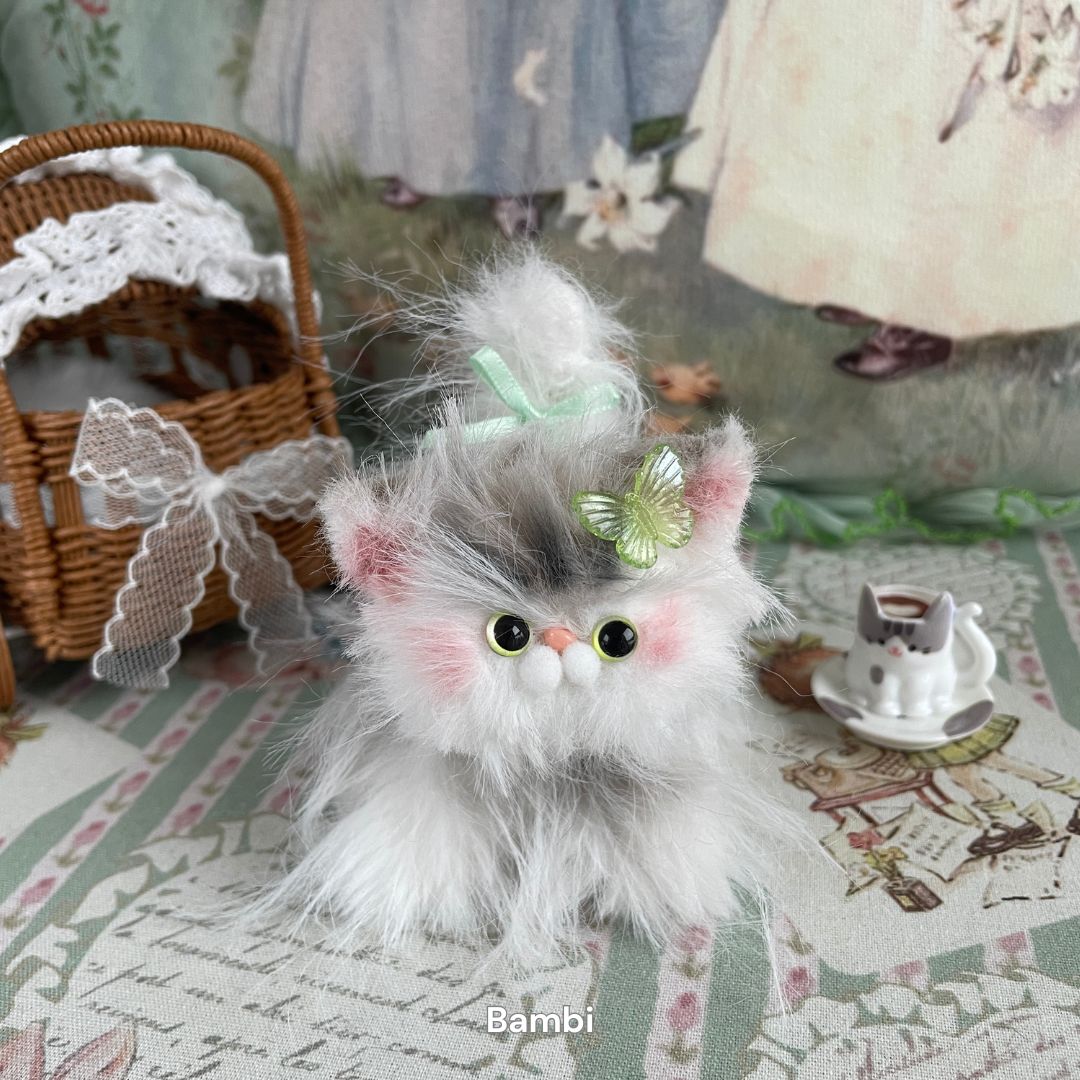 Handmade Fluffy Kitten - Siberian Snuggle Collection