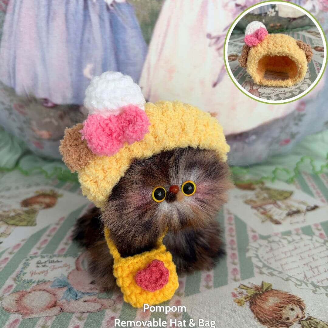 Fluffy Hoodie Kittens