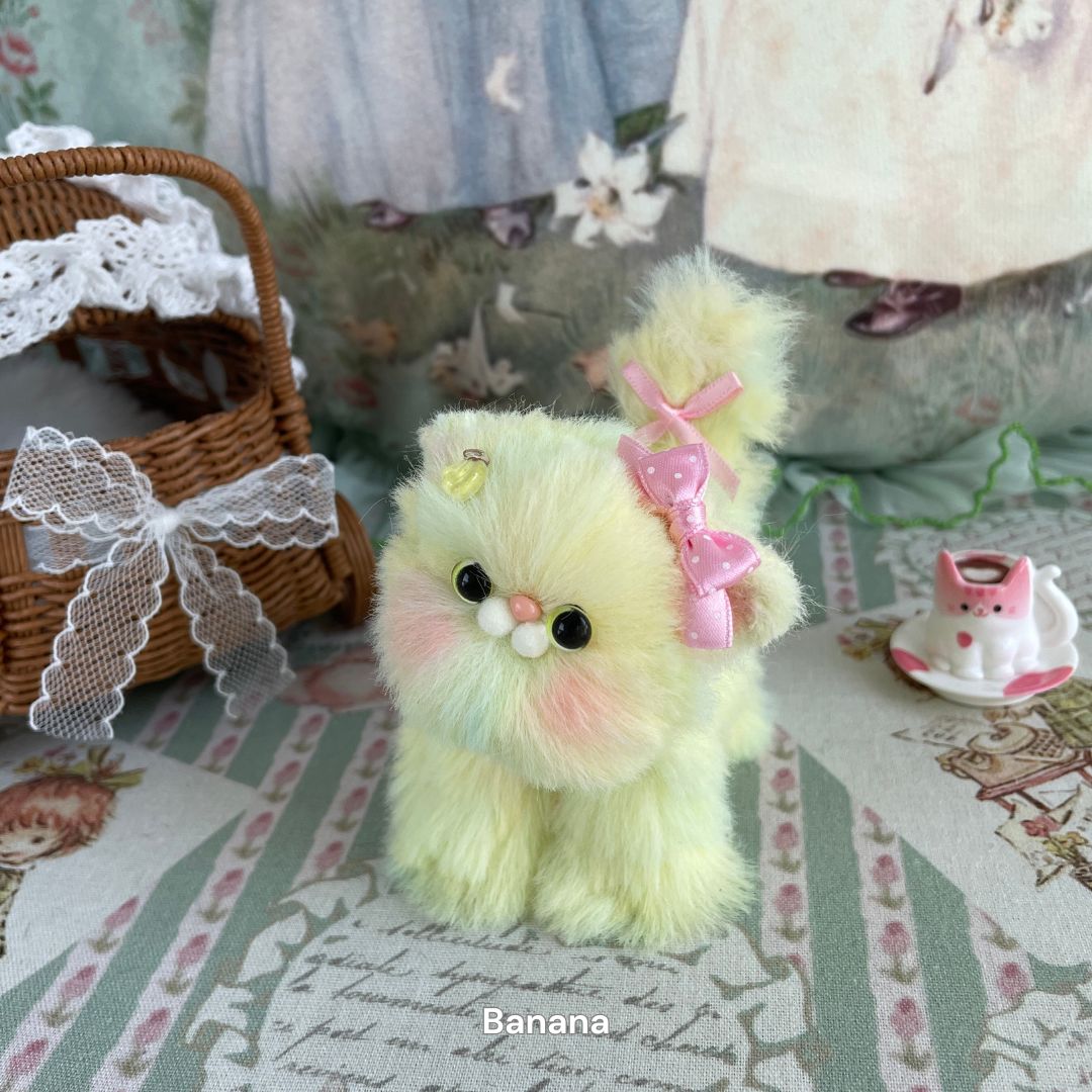 Handmade Fluffy Kitten - Fruity Collection