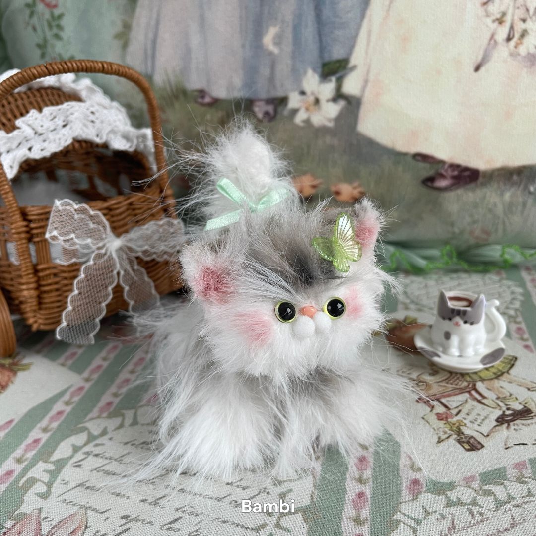 Handmade Fluffy Kitten - Siberian Snuggle Collection