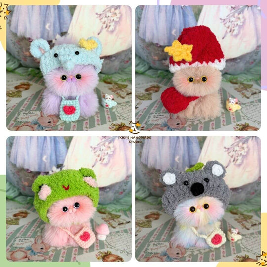 Fluffy Hoodie Kittens