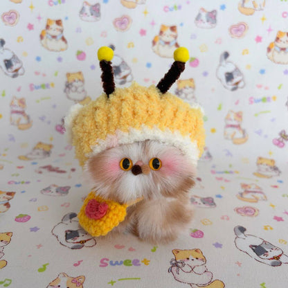 Fluffy Hoodie Kittens