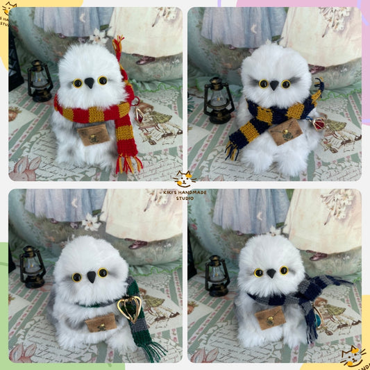 Handmade Fluffy Magic Owls