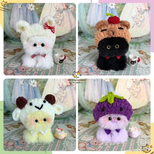 Fluffy Hoodie Kittens