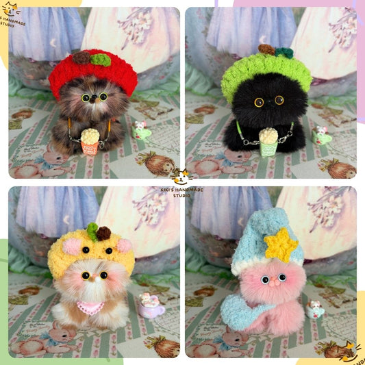 Fluffy Hoodie Kittens