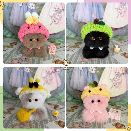 Fluffy Hoodie Kittens