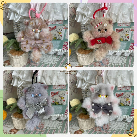 Handmade Fluffy Kitten - Adorable Pendants