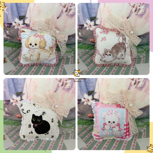 Handmade Mini Cuddle Critter Cushions