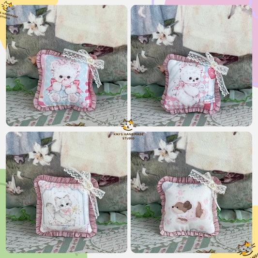 Handmade Tiny Cuddle Critter Cushions