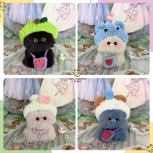 Fluffy Hoodie Kittens