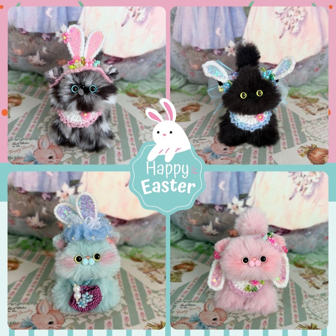 Easter Bunny Kitties (Limited Edition)
