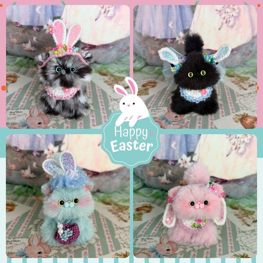 Easter Bunny Kitties (Limited Edition)