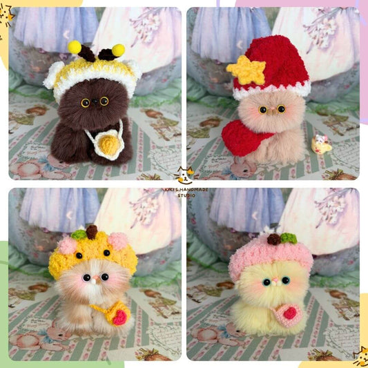 Fluffy Hoodie Kittens