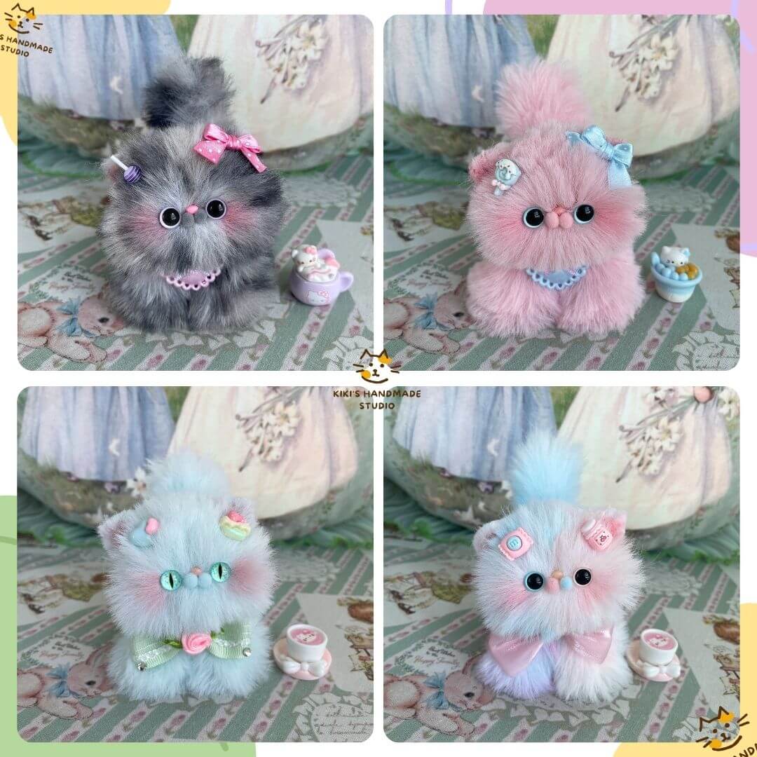 Fluffy toy Gipsy Cat