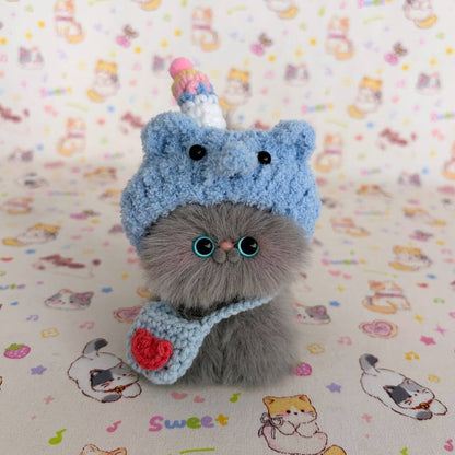 Fluffy Hoodie Kittens