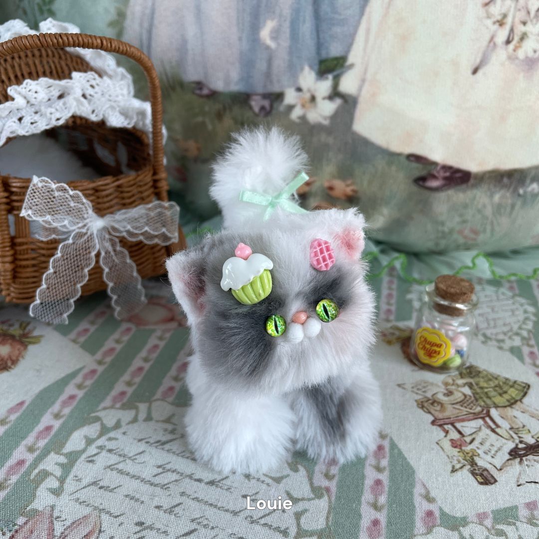 Handmade Fluffy Kitten - Adorable Collection