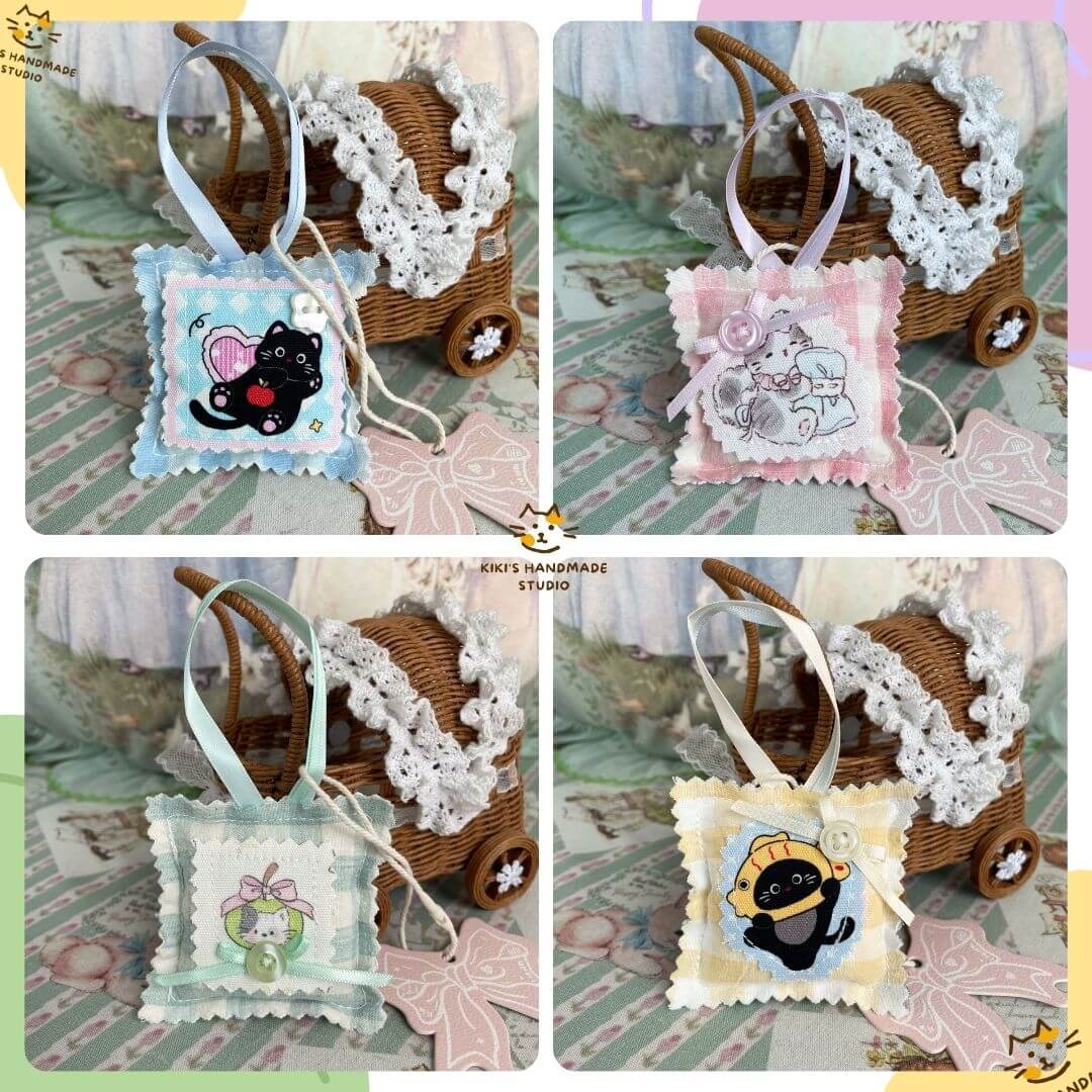 Mini Handmade Fabric Charms