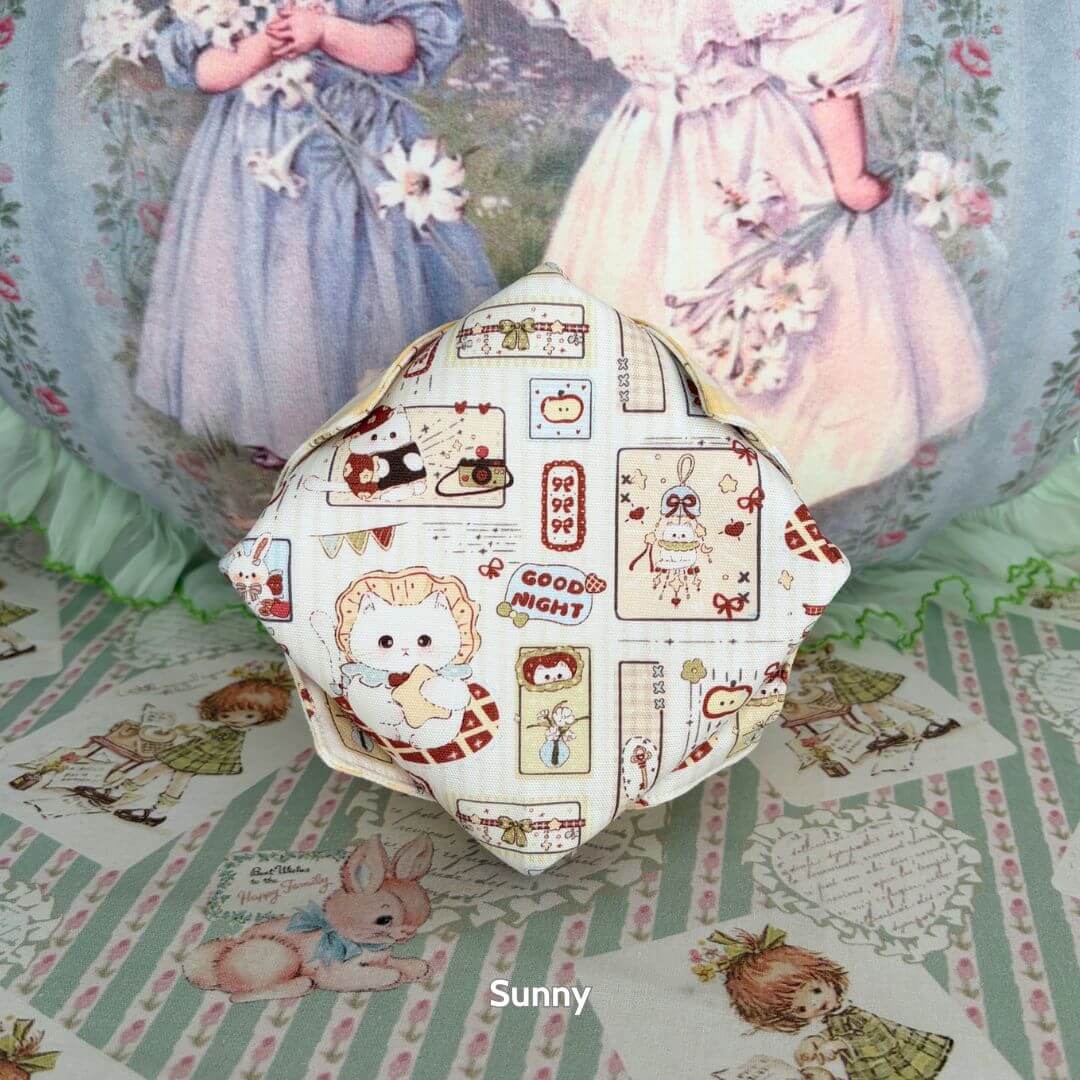 Gingham Cat Catch-All Tray