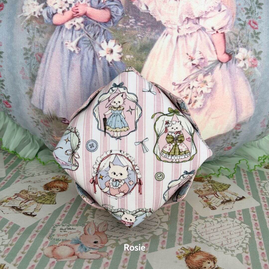 Gingham Cat Catch-All Tray