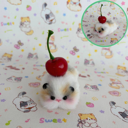 Lying Hamsters Figurines