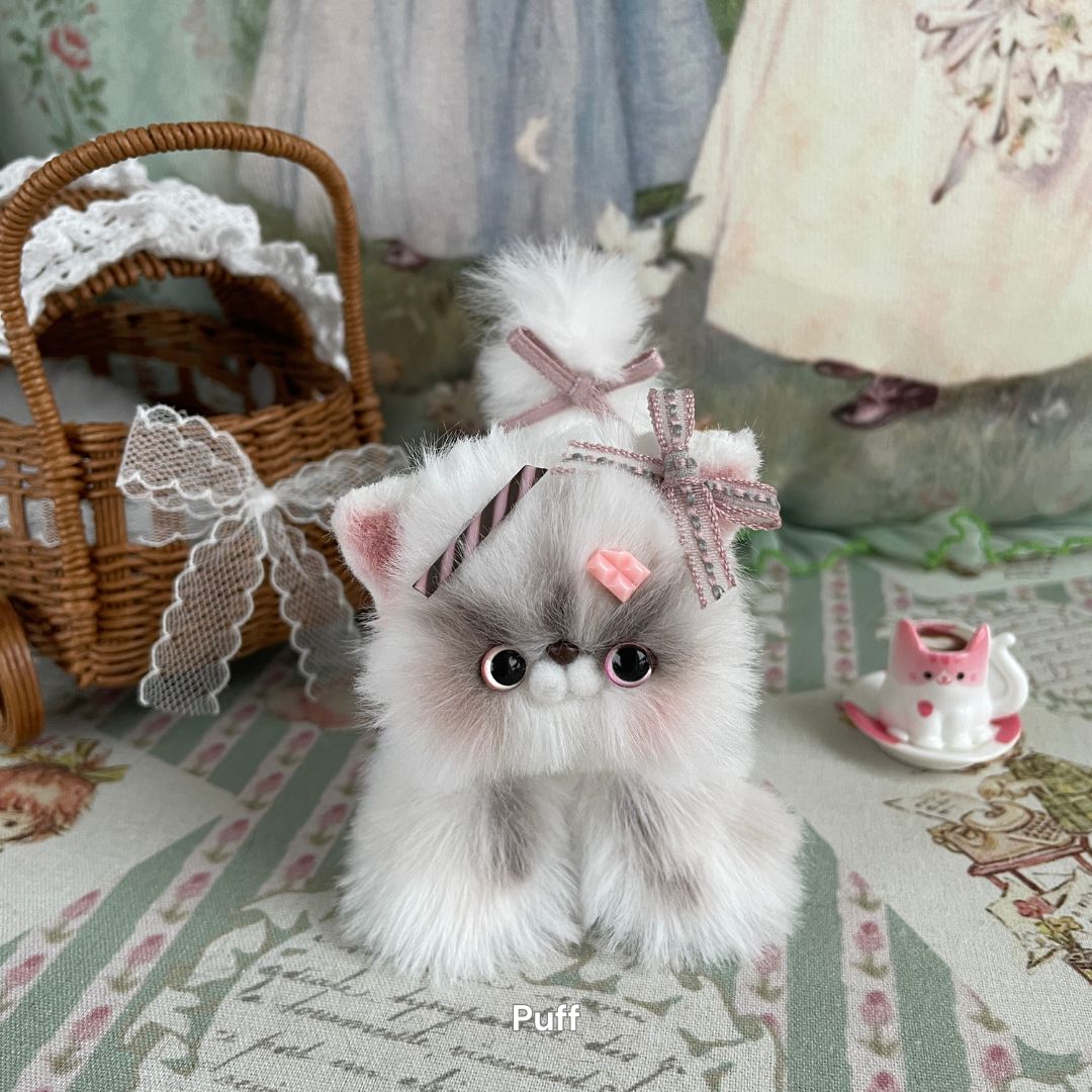 Handmade Fluffy Kitten - Adorable Collection