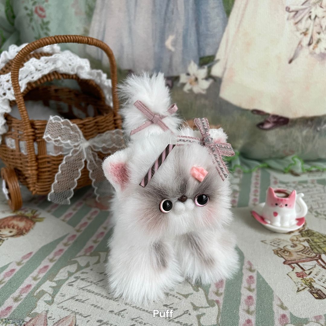 Handmade Fluffy Kitten - Adorable Collection