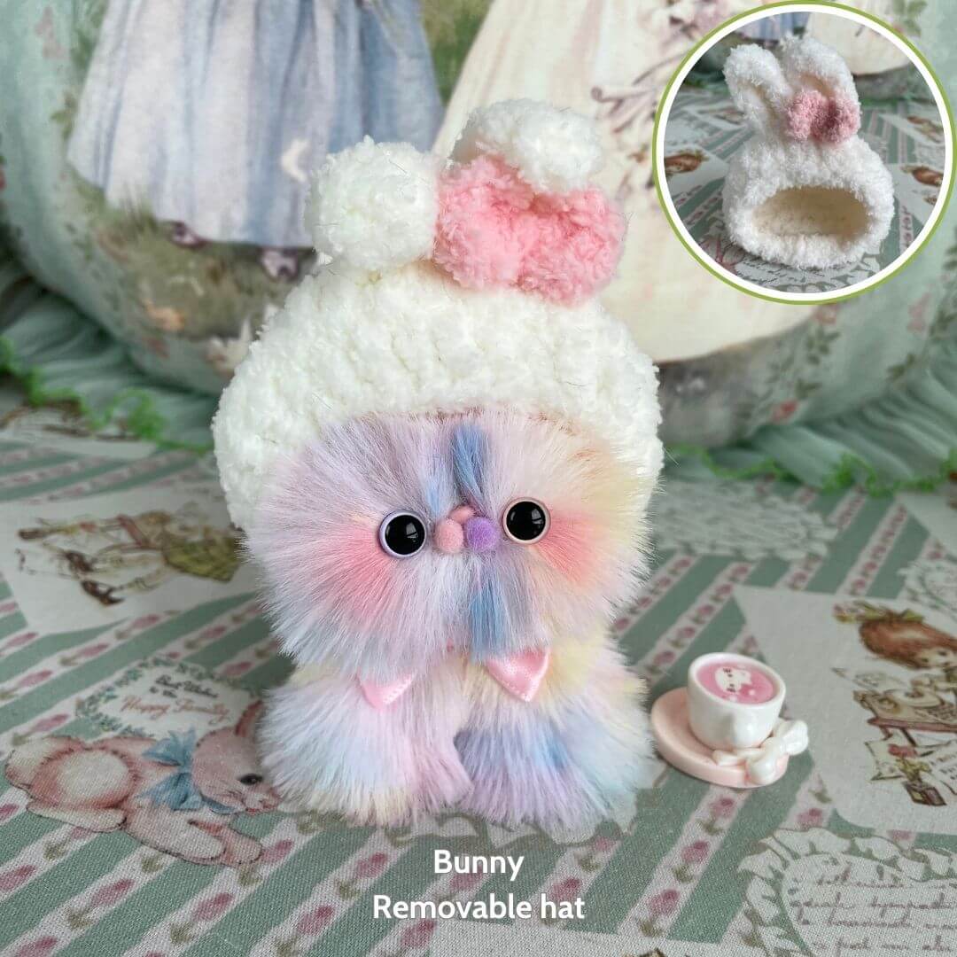 Fluffy Hoodie Kittens