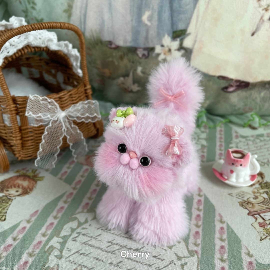 Handmade Fluffy Kitten - Fruity Collection